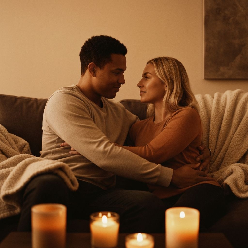 Un couple qui se retrouve, loin du quotidien